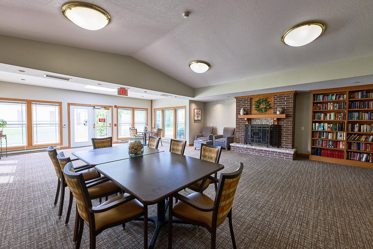 River Valley Place Interior Community Space Of River Valley Place Of Ottumwa Memory Care Community